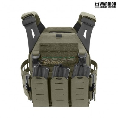 Laser cut lpc low profile carrier V2 mk1 ladder sides c/triple 5.56 RANGER GREEN Warrior Assault Systems (w-lc-lpc-v2-mk1-rg)