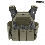 Laser cut lpc low profile carrier V1 mk1 solid sides c/triple 5.56 RANGER GREEN warrior assault systems (w-lc-lpc-v1-mk1-rg)