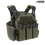 Laser cut lpc low profile carrier V1 mk1 solid sides w/triple 5.56 RANGER GREEN warrior assault systems (w-lc-lpc-v1-mk1-rg)