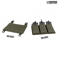 Laser cut lpc low profile carrier V1 mk1 solid sides w/triple 5.56 RANGER GREEN warrior assault systems (w-lc-lpc-v1-mk1-rg)