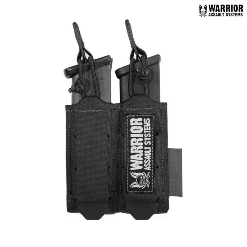 Laser cut tasca double bungee pistol NERA warrior assault systems (w-lc-dbpp-blk)