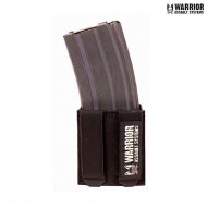 Laser cut single snap mag pouch 5.56mm short BLACK warrior assault systems (w-lc-ssmp-556p-s-blk)