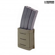 Laser cut single snap mag pouch 5.56mm short RANGER GREEN warrior assault systems (w-lc-ssmp-556p-s-rg)