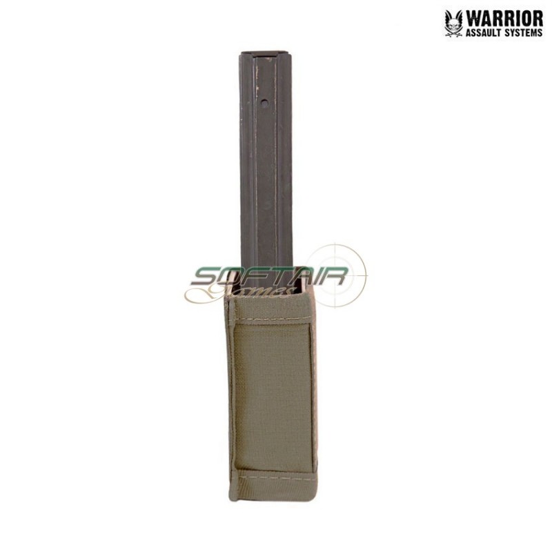 Laser cut single snap mag pouch 5.56mm short RANGER GREEN warrior assault systems (w-lc-ssmp-556p-s-rg)
