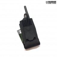 Laser cut adjustable radio pouch BLACK Warrior Assault Systems (w-lc-arp-blk)