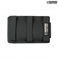 Laser cut large horizontal individual first aid kit pouch BLACK warrior assault systems (w-lc-lh-ifak-blk)