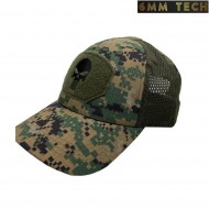 Baseball cap PUNISHER style MARPAT 6MM TECH (6mmt-18-mr)