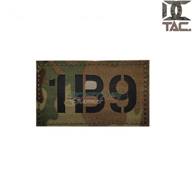 Patch INFRARED Military IR BRAVO 1 MULTICAM tag operator d.c. tactical (dctac-103-1-mc-ir)