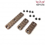3 pieces set BRONZE 416 geissele rail 20mm weaver neptune (nte-180-bn)