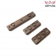 3 pieces set BRONZE 416 geissele rail 20mm weaver neptune (nte-180-bn)