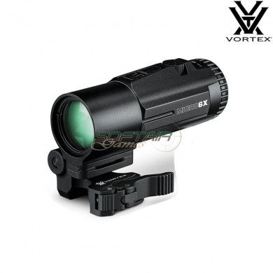 Micro 6x magnifier BLACK vortex (vo-vx-v6xm)
