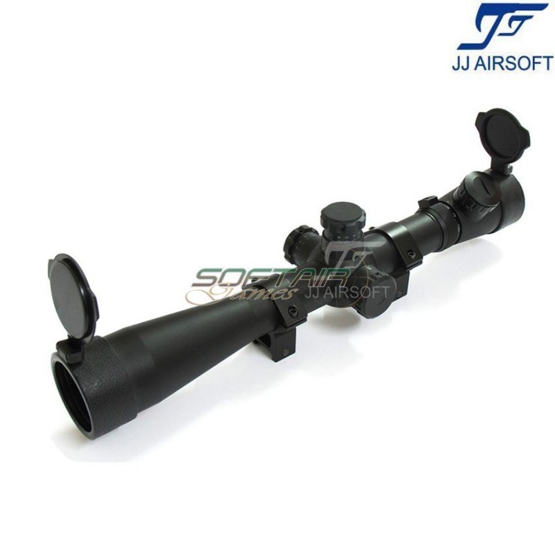 Ottica 3.5-10×40 E-SF rosso/verde reticolo NERA jj airsoft (ja-5305-bk) Ottica 3.5-10×40 E-SF rosso/verde reticolo NERA jj airsoft (ja-5305-bk)