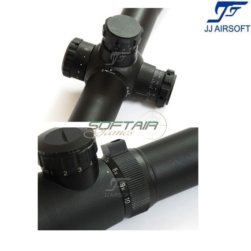 Ottica 3.5-10×40 E-SF rosso/verde reticolo NERA jj airsoft (ja-5305-bk) Ottica 3.5-10×40 E-SF rosso/verde reticolo NERA jj airsoft (ja-5305-bk)