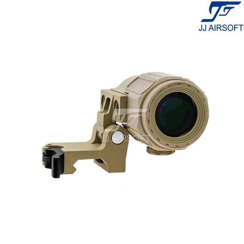 Magnifier G43 3x TAN with killflash jj airsoft (ja-5390-tan)
