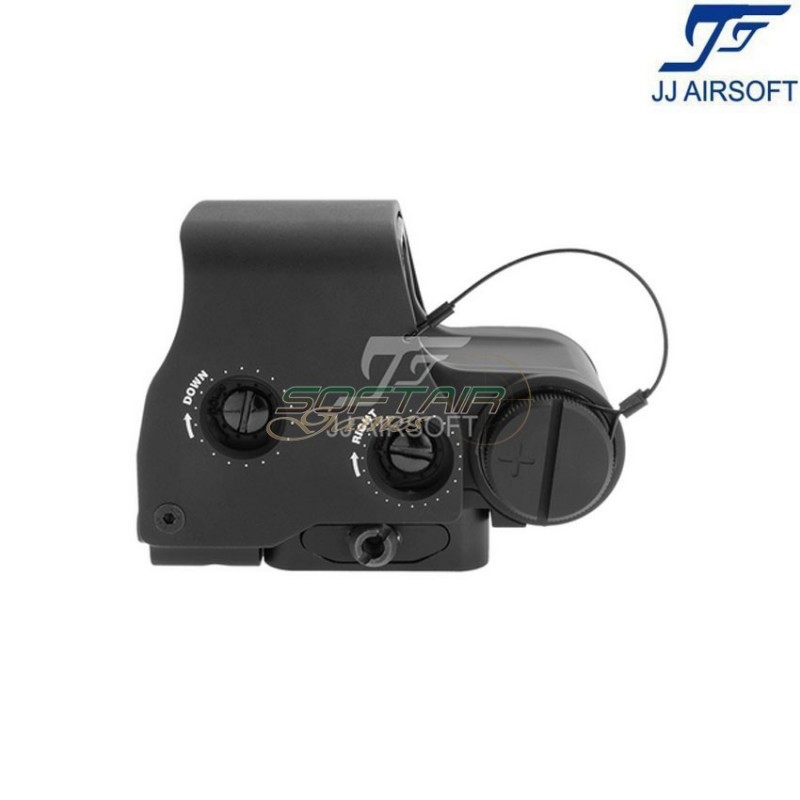 JJ airsoft set holo sight XPS3.2 + ingranditore 3x G43 con anello