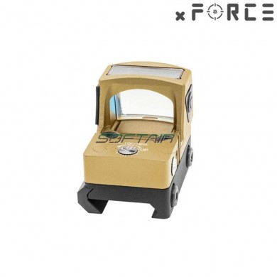 Sight SOLAR power mini red dot ORO xforce (xf-xr020gld)