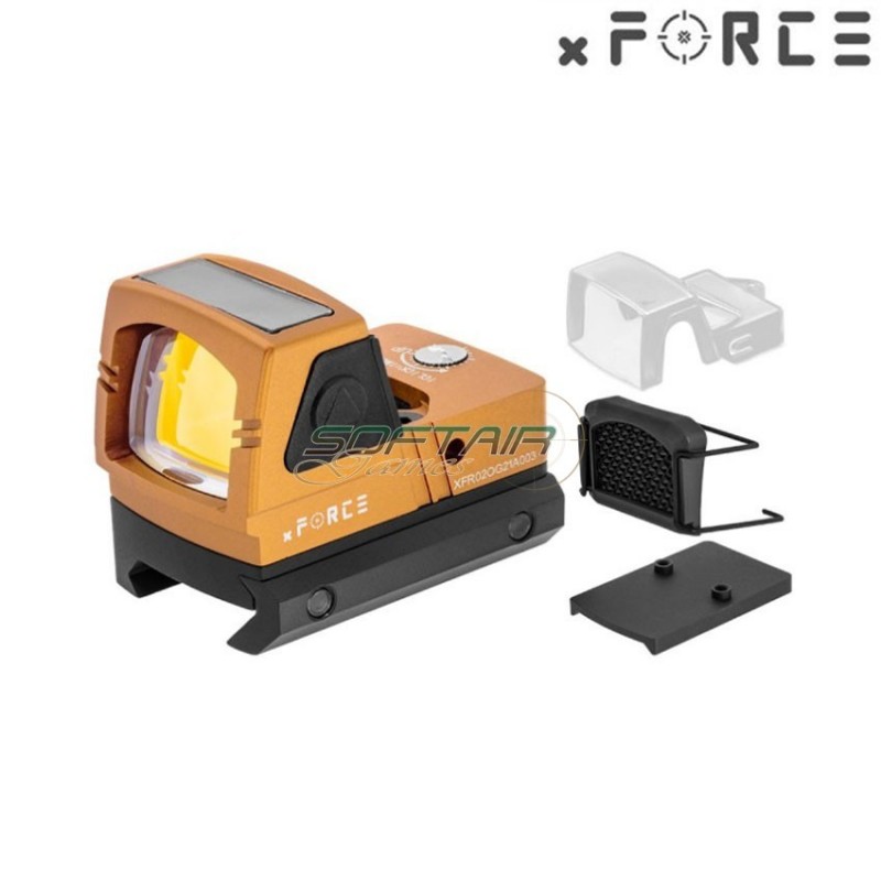 Sight SOLAR power mini red dot ORANGE xforce (xf-xr020orn)