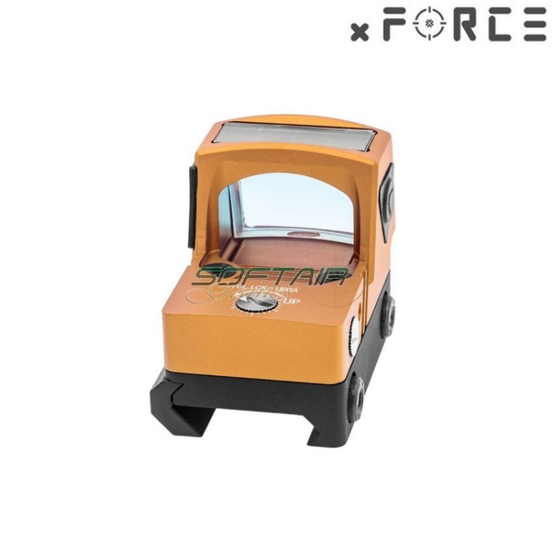 Sight SOLAR power mini red dot ORANGE xforce (xf-xr020orn)