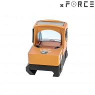 Sight SOLAR power mini red dot ARANCIONE xforce (xf-xr020orn)