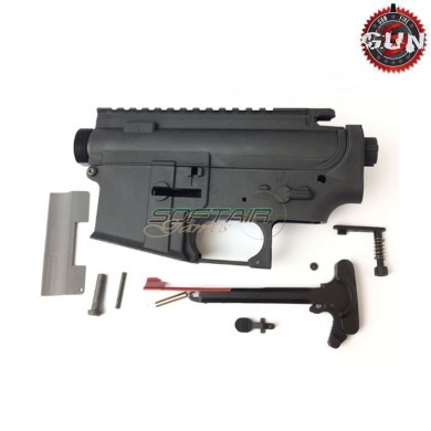 Polymer body m4 black gun five (gf-bd-005)