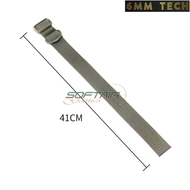 Cinghia per calcio TAN type 2 6MM TECH (6mmt-76-tan)