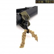 Sling for stock BLACK type 2 6MM TECH (6mmt-76-bk)