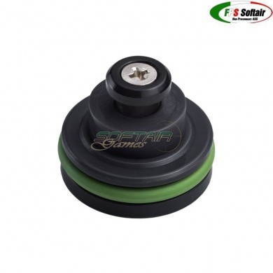 Testa pistone POM con fibra di carbonio per raffiche veloci e silenziosità della replica fps (fps-tpavpcf)