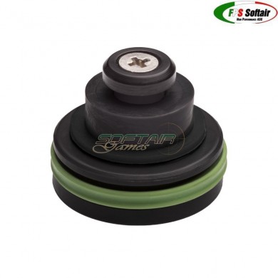 Carbon fiber XRING POM piston head for high rof and silence of the aeg fps (fps-xpavpcf)