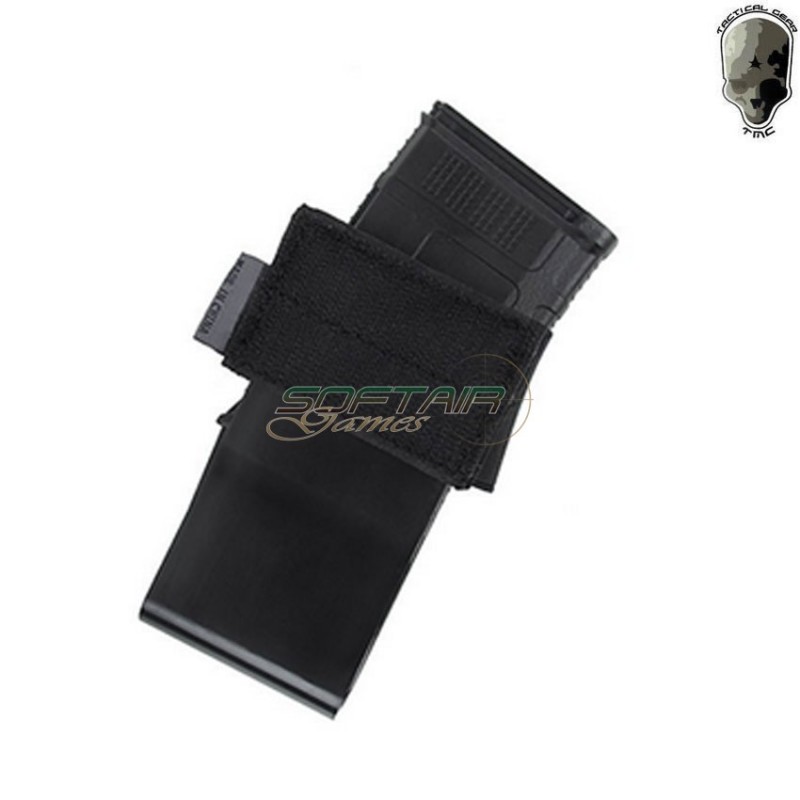 Single M4 magazine holder insert in KYDEX® black tmc (tmc3583-bk)