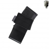 Single M4 magazine holder insert in KYDEX® black tmc (tmc3583-bk)