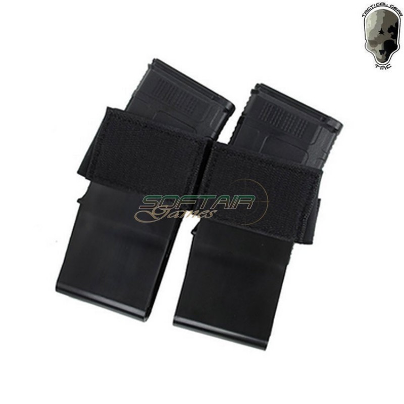 Inserto doppio porta caricatore M4 in KYDEX® nero tmc (tmc3579-bk)