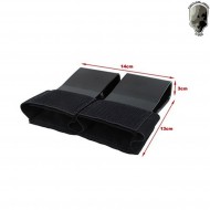 Inserto doppio porta caricatore M4 in KYDEX® nero tmc (tmc3579-bk)