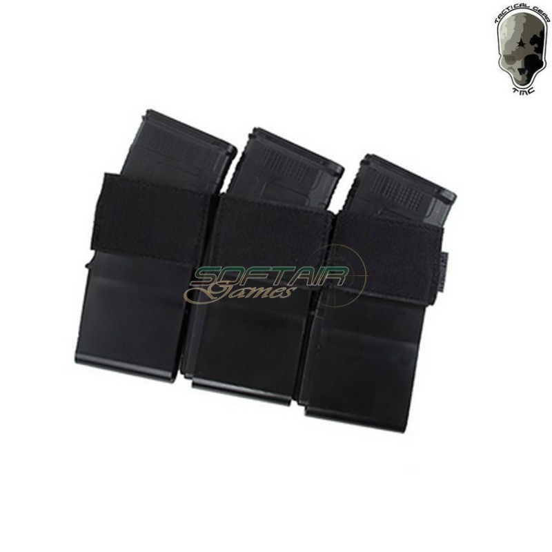 Inserto triplo porta caricatore M4 in KYDEX® nero tmc (tmc3569-bk)