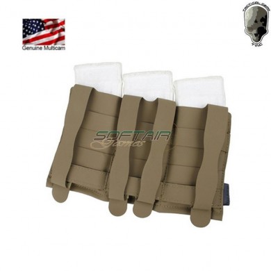 Tasca aperta TS style tripla per caricatore fucile m4 Multicam® Genuine Usa tmc (tmc2961-mc)