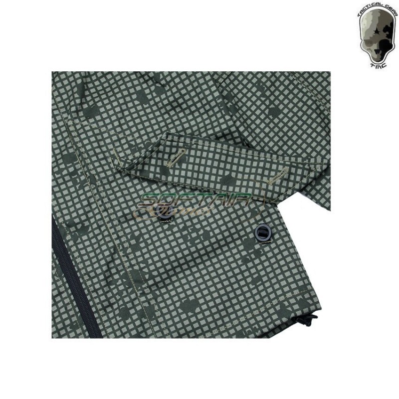 Giacchetto antivento nyco twill jacket NIGHT CAMO tmc (tmc2973-nc) Giacchetto antivento nyco twill jacket NIGHT CAMO tmc (tmc2973-nc)