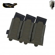 Triple STACK TS style 2.0 magazine pouch for m4 RANGER GREEN tmc (tmc3599-rg)