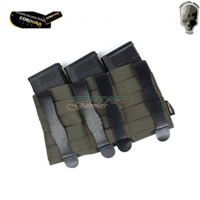Tasca tripla STACK TS style 2.0 per caricatore m4 RANGER GREEN tmc (tmc3599-rg)