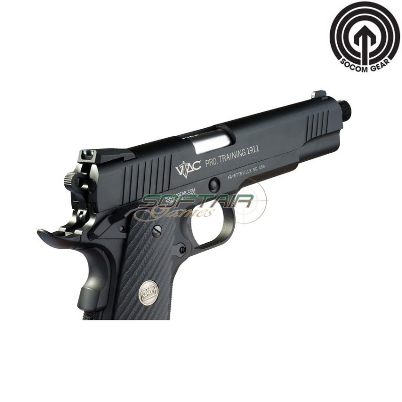 Pistola a GAS 1911 pro. training VTAC c/hhs laccetto socom gear (sog-gbb-vtac1911)