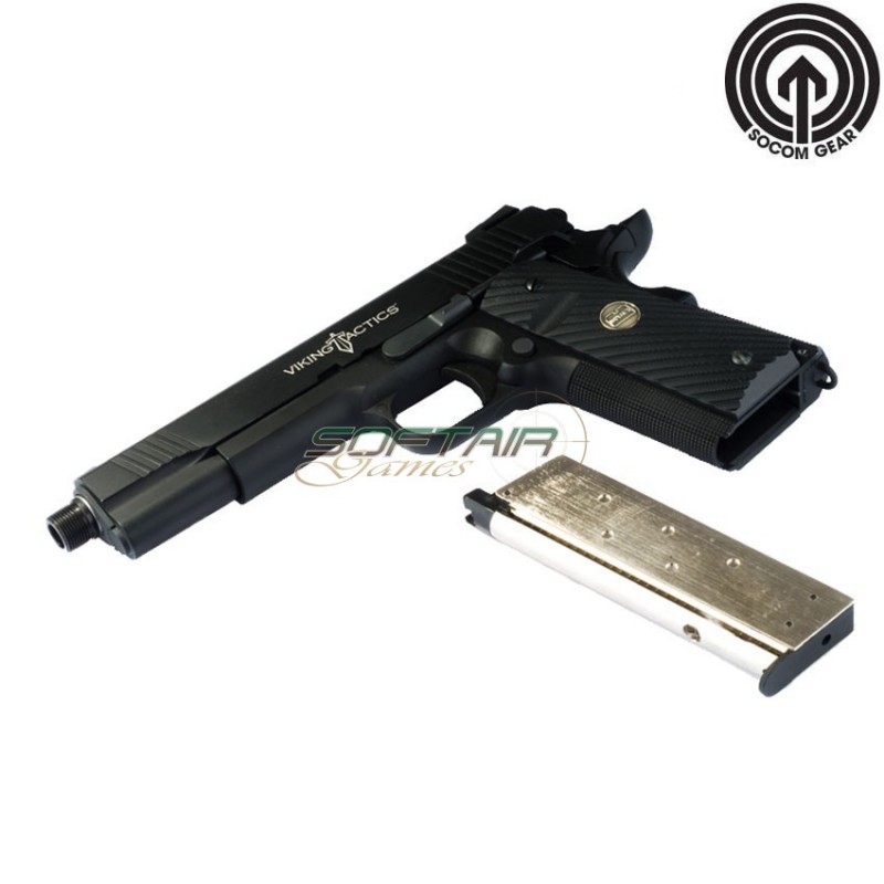 Pistola a GAS 1911 pro. training VTAC c/hhs laccetto socom gear (sog-gbb-vtac1911)