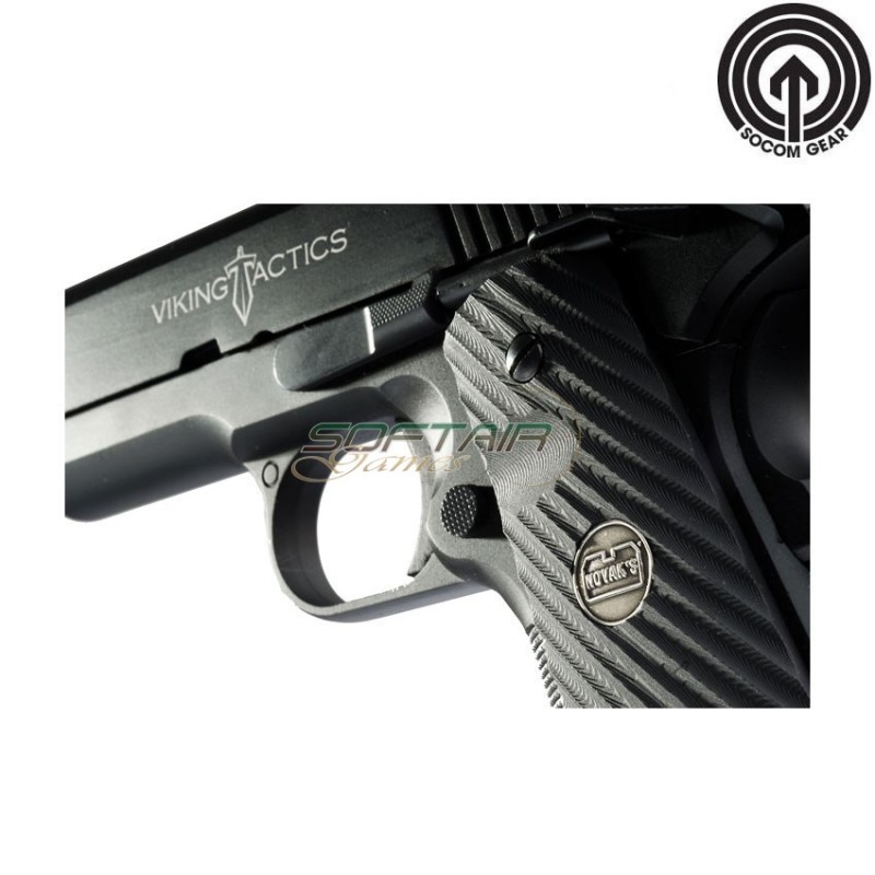 Pistola a GAS 1911 pro. training VTAC c/hhs laccetto socom gear (sog-gbb-vtac1911)