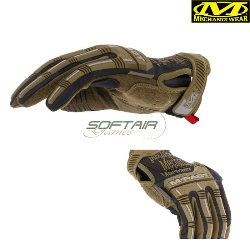 Gloves M-PACT COYOTE BROWN Mechanix (mx-mpt-07-cb) Gloves M-PACT COYOTE BROWN Mechanix (mx-mpt-07-cb)