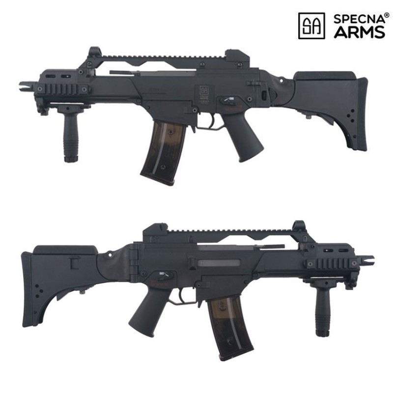 Fucile elettrico g36c sa-g12v ebb NERO specna arms® (spe-01-023587) Fucile elettrico g36c sa-g12v ebb NERO specna arms® (spe-01-023587)