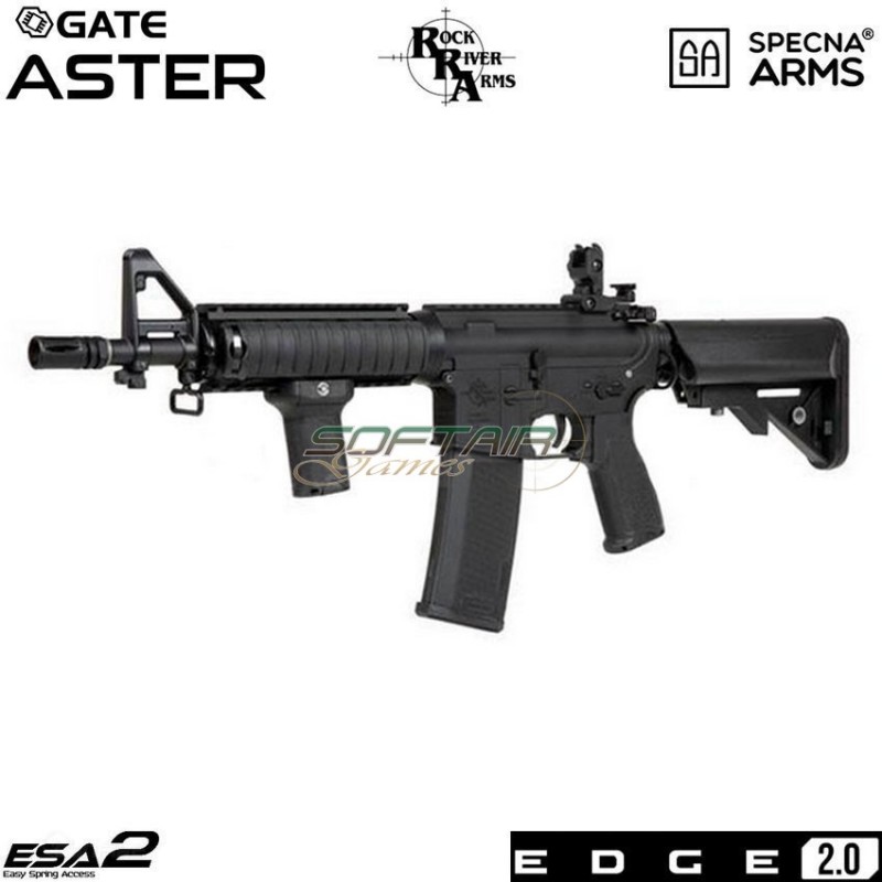 Fucile elettrico sa-e04 rra m4 CQB-R carbine edge 2.0™ black specna arms® (spe-01-030859)