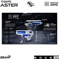 Electric rifle sa-e04 rra m4 CQB-R carbine edge 2.0™ black specna arms® (spe-01-030859)