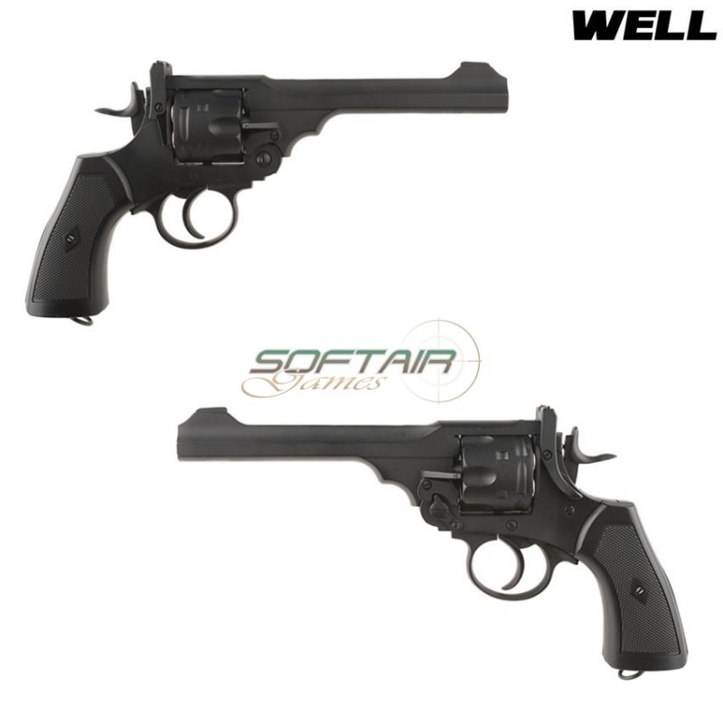 Revolver CO2 webley MKVI .455 BLACK well (010991)