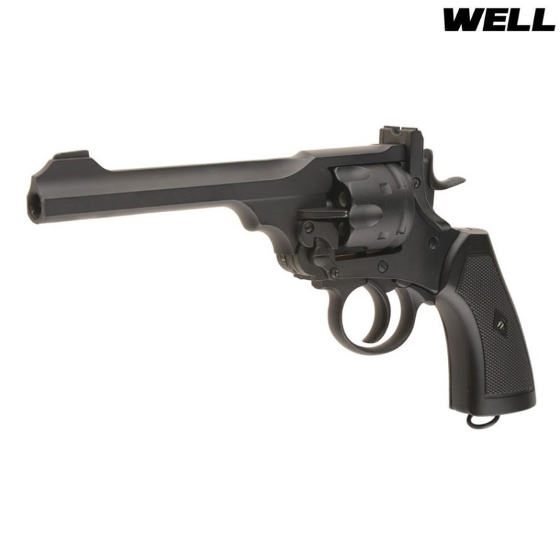 Revolver CO2 webley MKVI .455 BLACK well (010991)