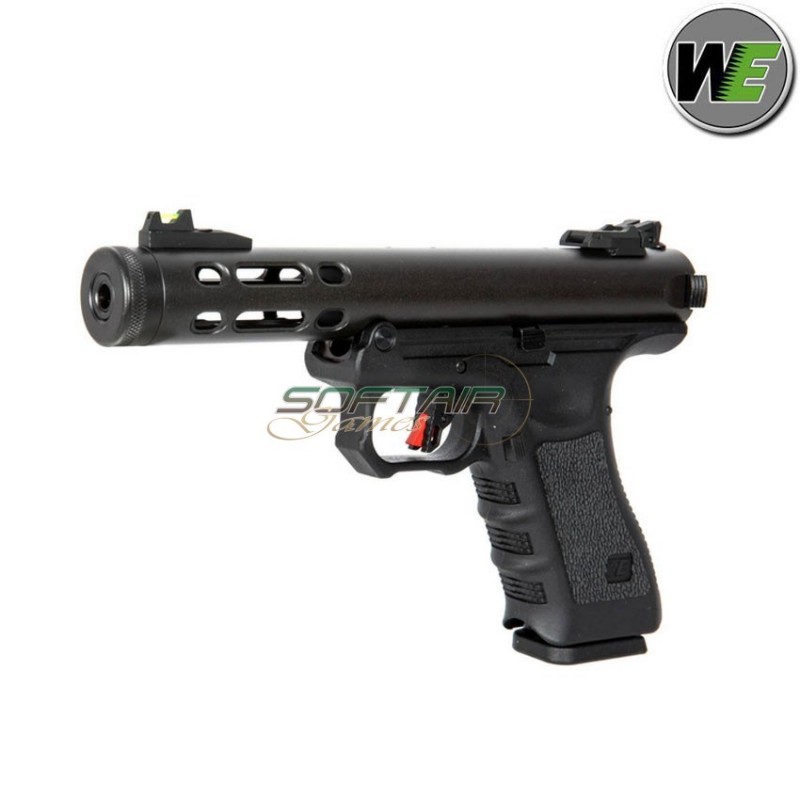 Pistola a gas g17 scarrellante black we (w057b): Pistole a gas scarrellanti  per Softair