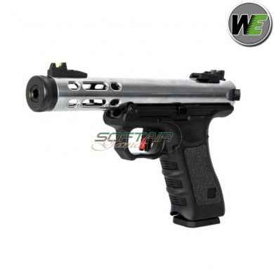 GAS GBB pistol GALAXY G. metal slide full auto SILVER we (we-032540)