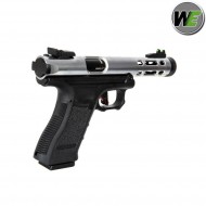 GAS GBB pistol GALAXY G. metal slide full auto SILVER we (we-032540)