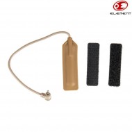 Button for PEQ devices DARK EARTH element (el-024933) Button for PEQ devices DARK EARTH element (el-024933)